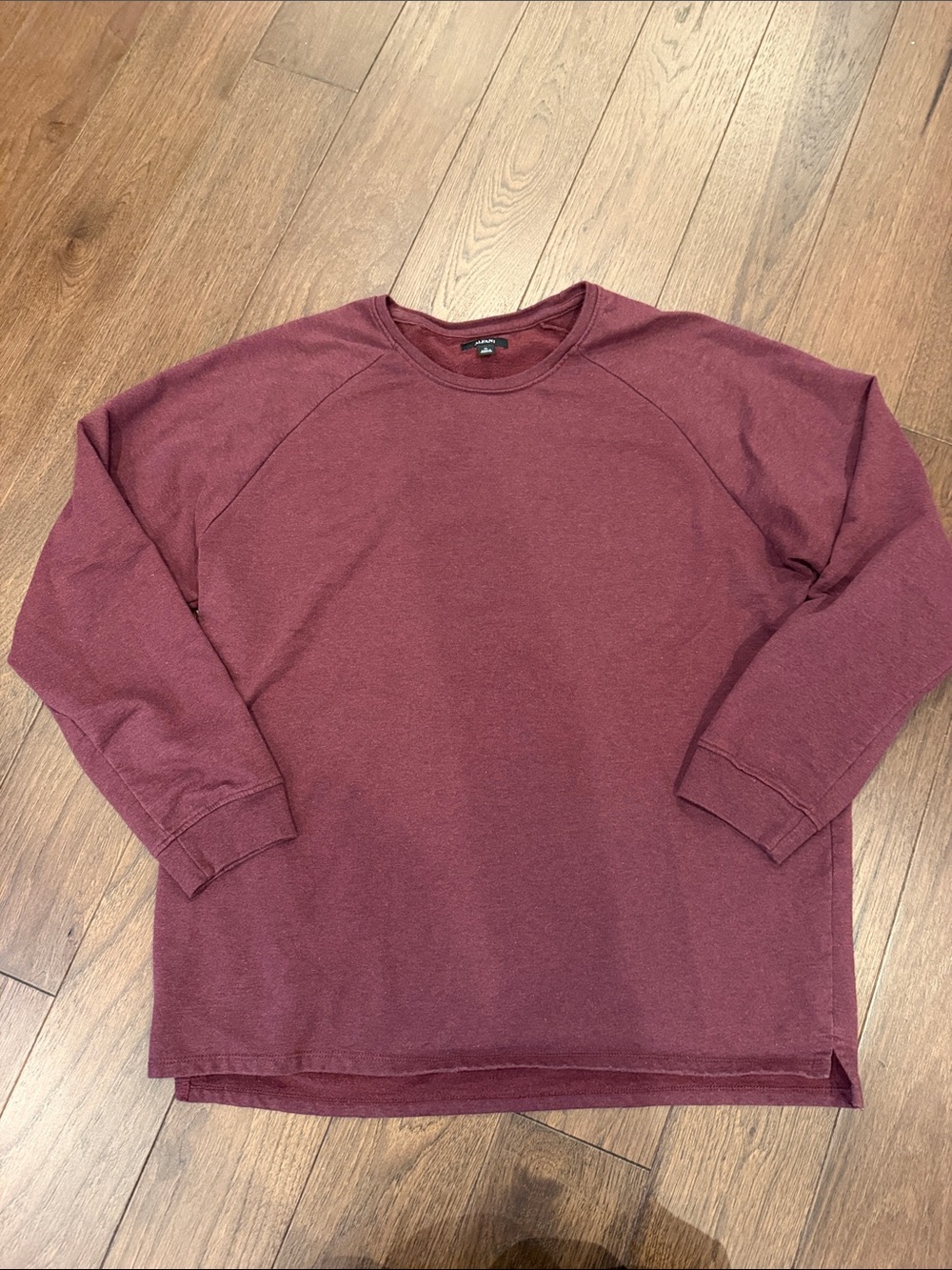Alfani Men's Burgundy Crewneck Sweatshirt Size XL - C27-178
